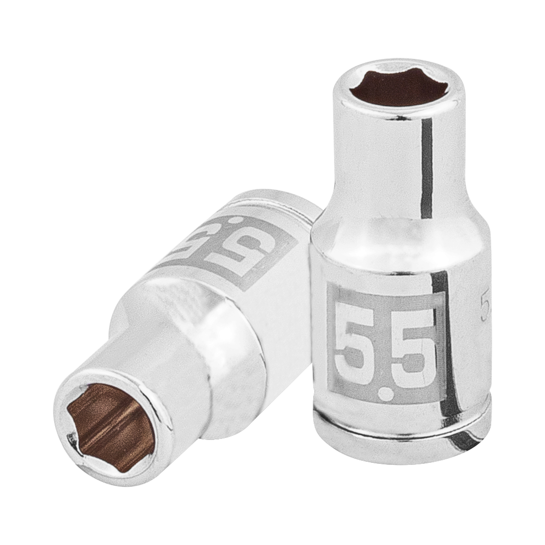 Copa de 5.5 mm 6 puntas, raíz 1/4"