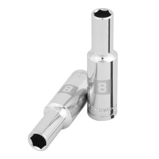 Copa larga de 8 mm 6 puntas, raíz 3/8"