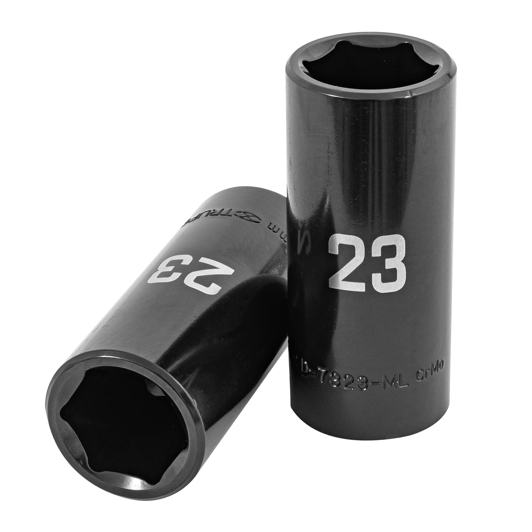 Copa larga de impacto 23 mm 6 puntas, raíz 1/2"