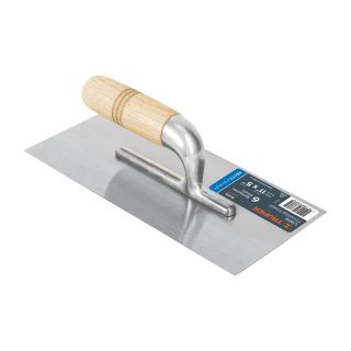 Llana canto recto 11" 6 remaches mango de madera Truper