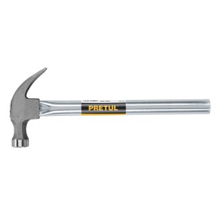 Martillo uña curva 16 oz mango tubular Pretul