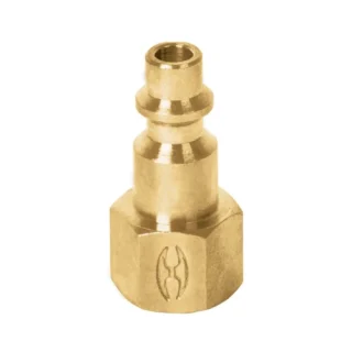 Conector rápido de latón tipo F cuerda 1/4" NPT hembra