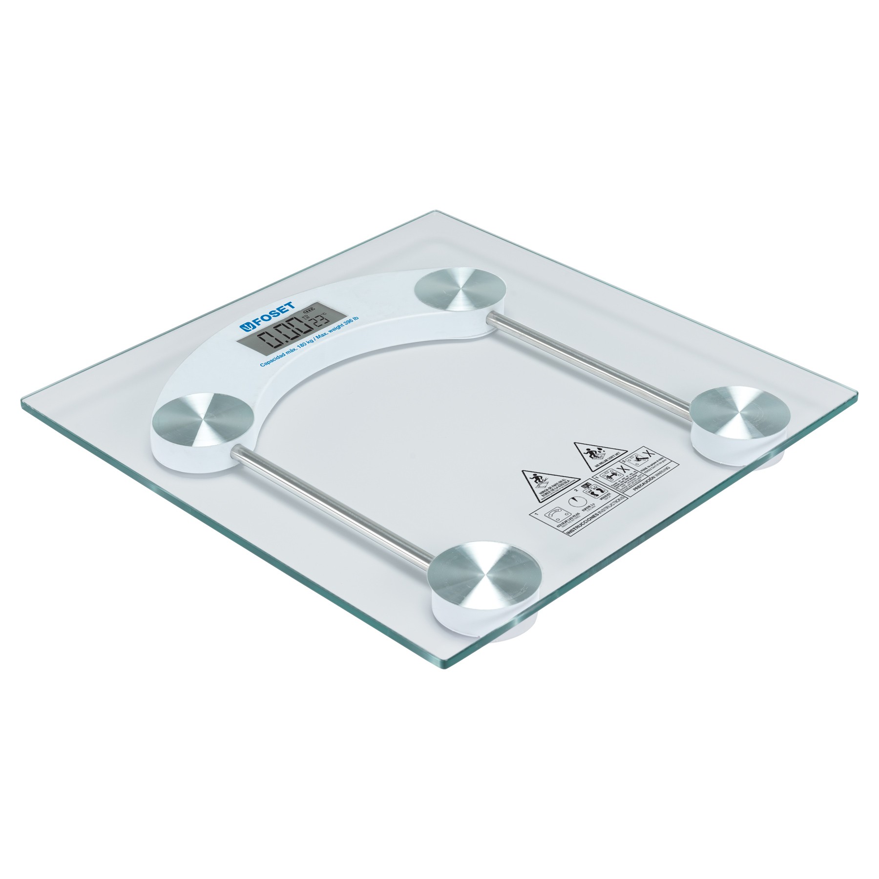 Báscula digital para baño 396 lb