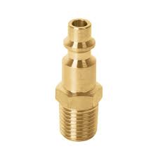 Conector rápido de latón tipo cuerda 1/4" NPT macho