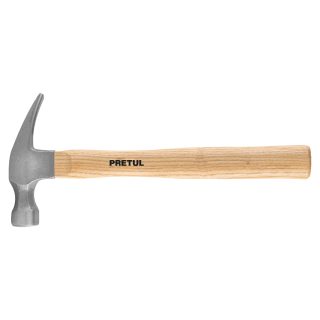 Martillo uña recta 16 oz Pretul