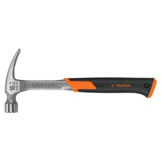 Martillo forjado 16 oz uña recta mango con neopreno