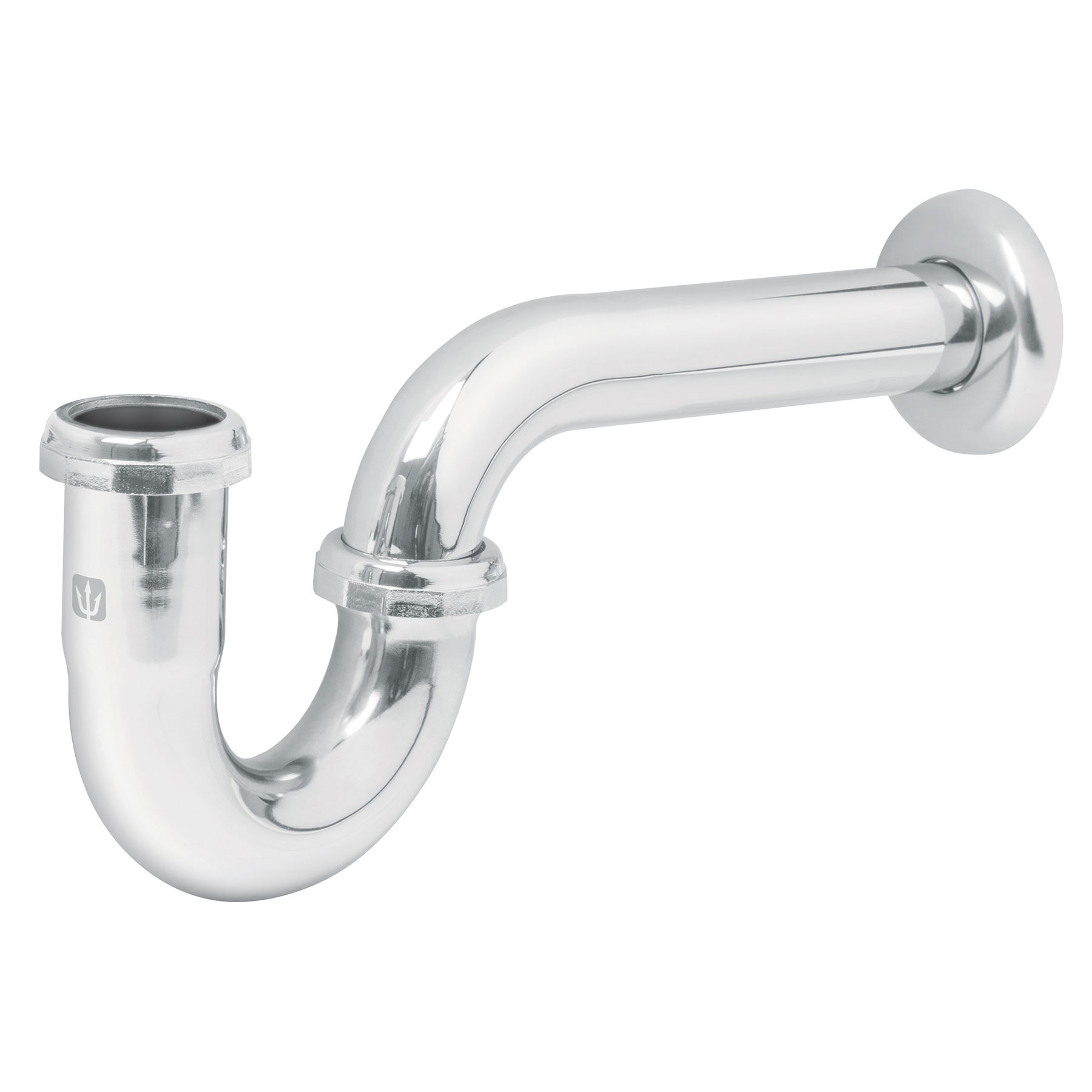 Céspol 1-1/4" sin contra latón cromo para lavabo