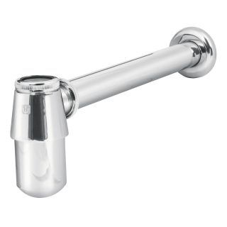 Céspol de bote 1-1/4" sin contra latón cromo para lavabo