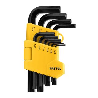 Juego 10 llaves allen std punta hex Pretul