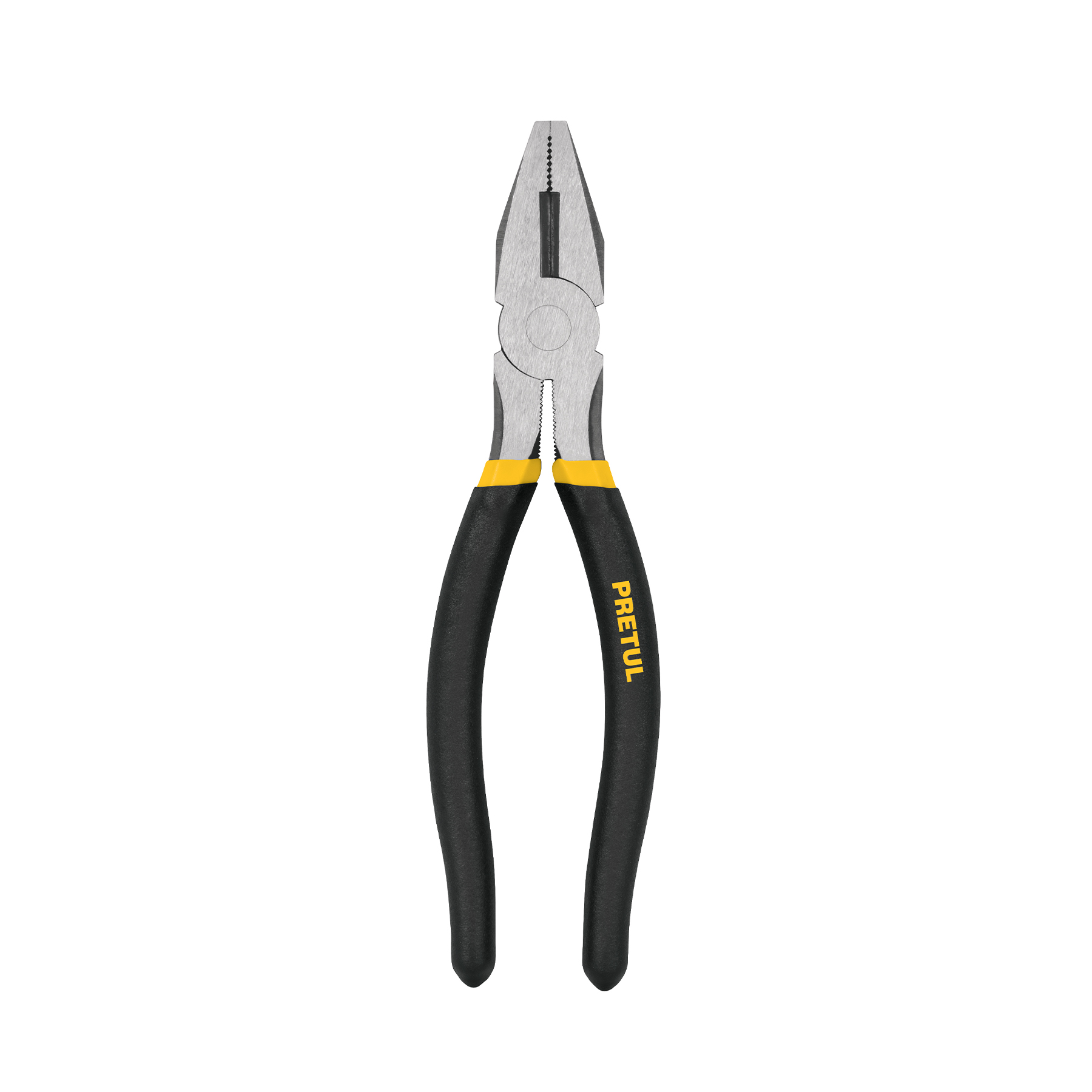 Pinza para electricista 8" mango de PVC Pretul