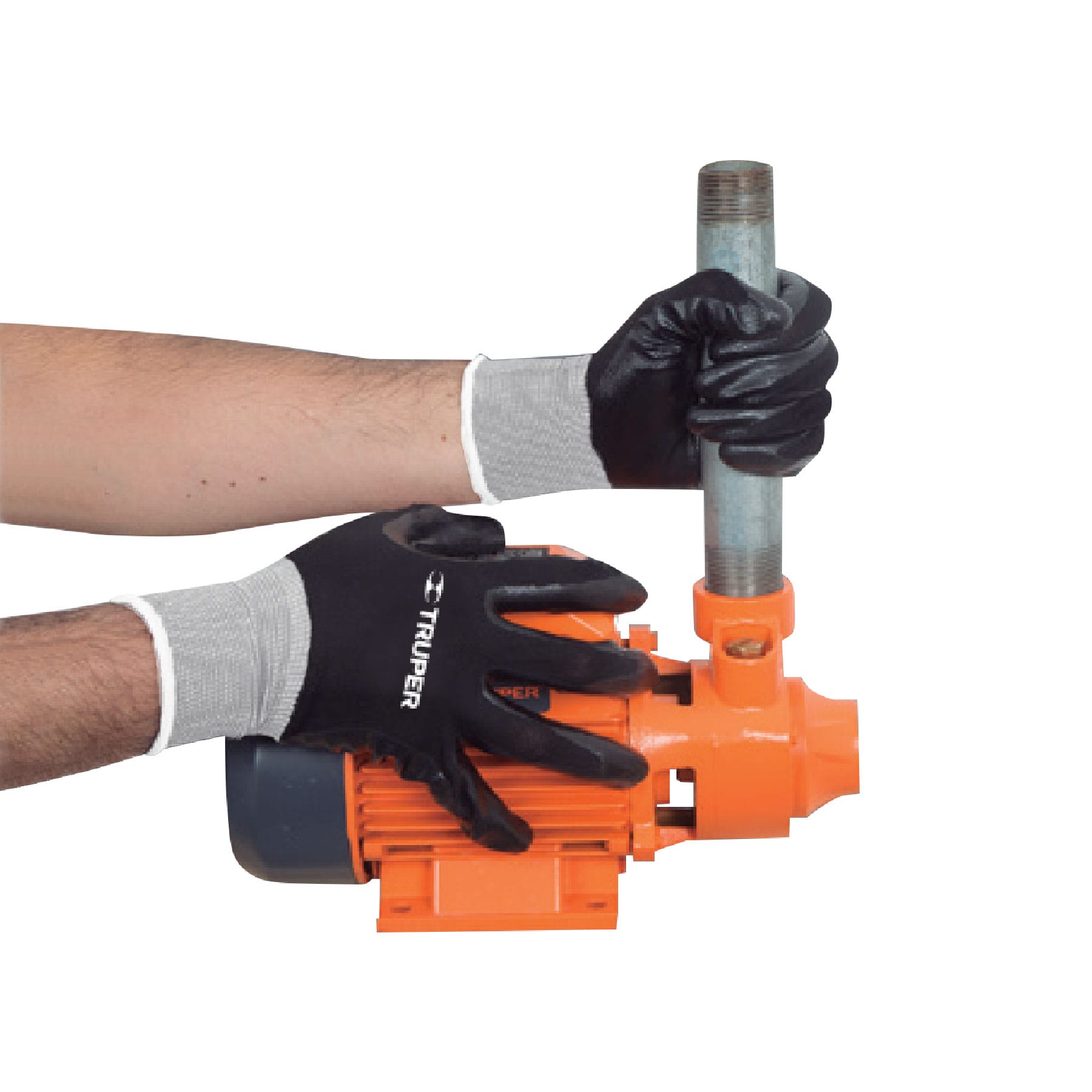 Guantes de poliéster con recubrimiento de nitrilo G Truper - Imagen 3