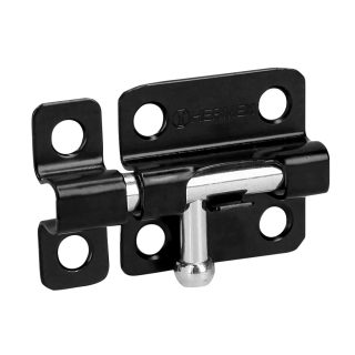 Pasador de barril 2" de acero acabado negro