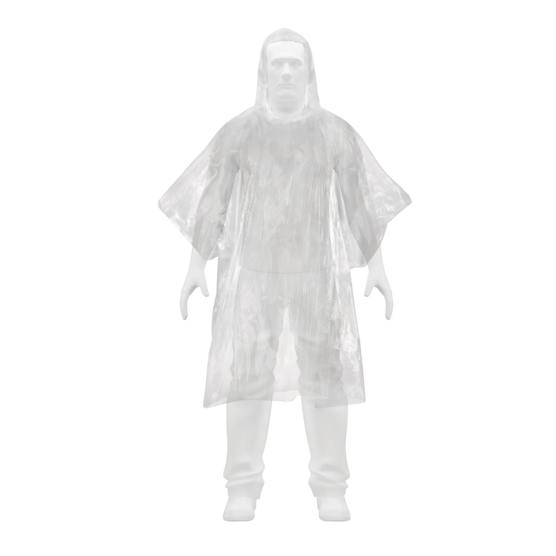 Poncho o capamanga desechable de polietileno Pretul
