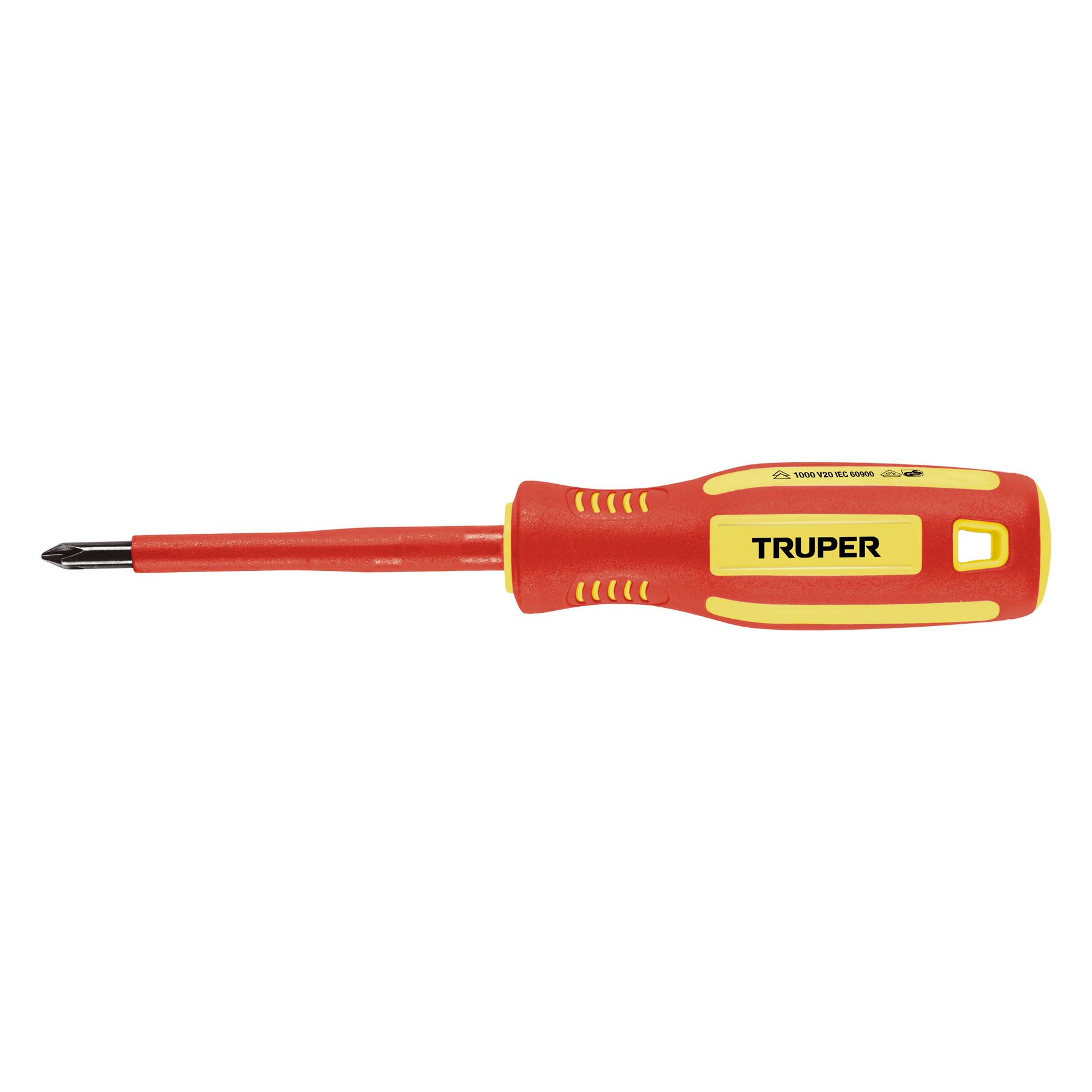 Desarmador dieléctrico de cruz 3/16" x 3" Truper