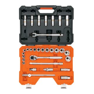 Juego de 31 herramientas raíz 1/2" std para mecánico