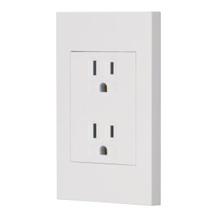 Placa armada contacto dúplex 3 módulos Española