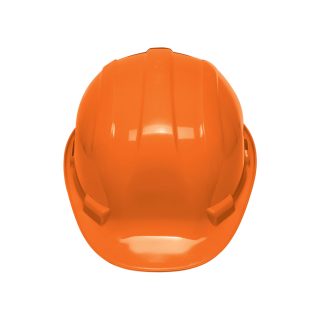 Casco de seguridad naranja Pretul