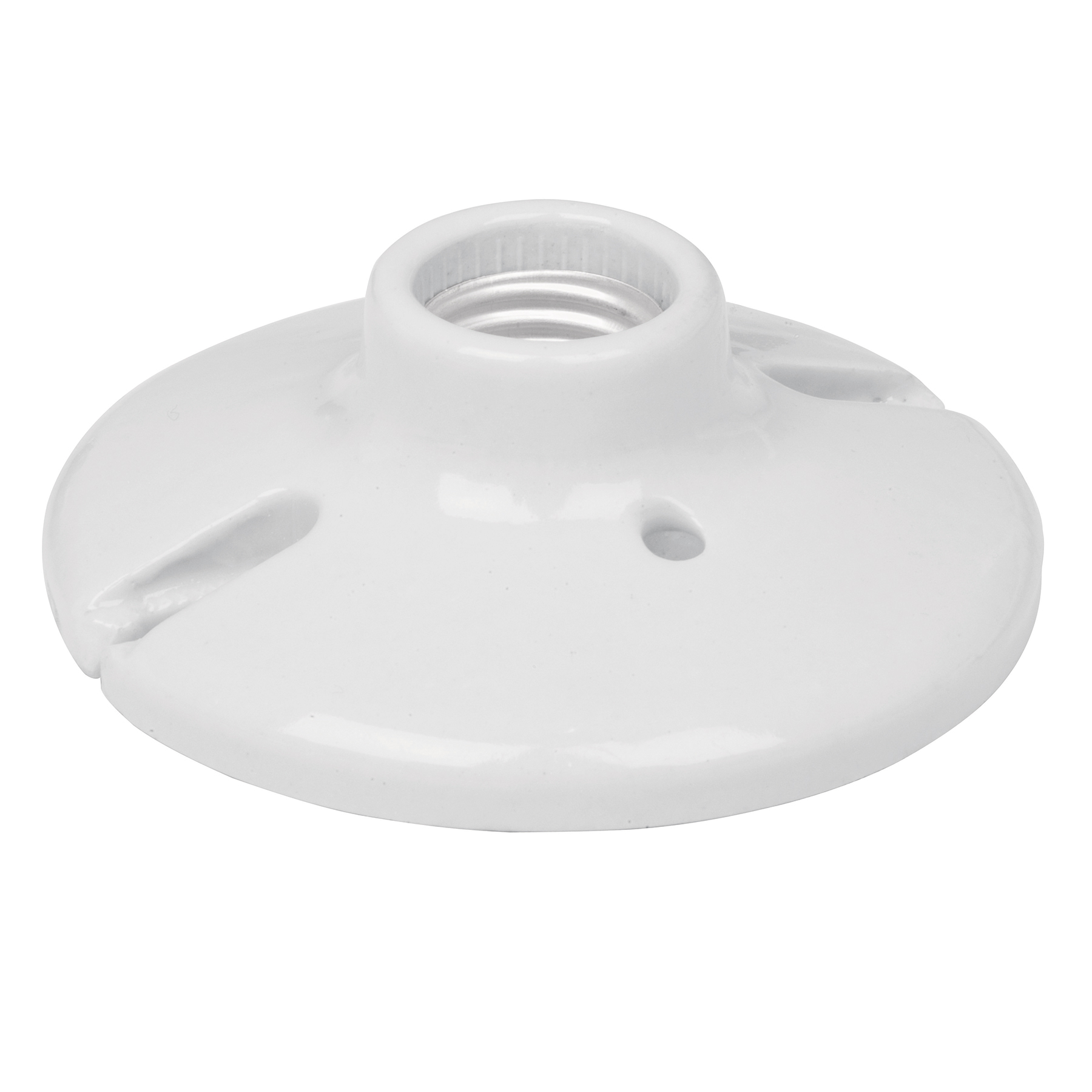 Plafonera de porcelana 4-1/2" Volteck