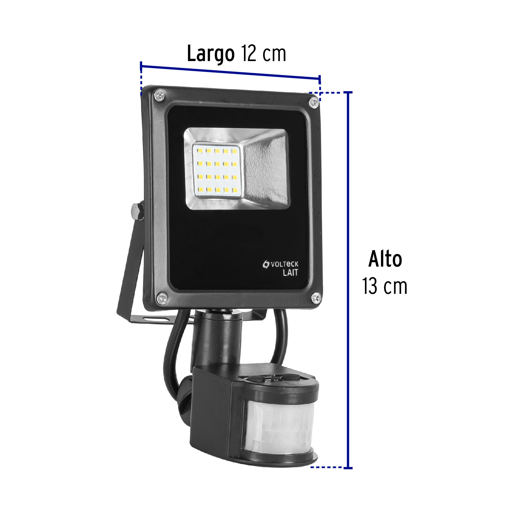 Reflector LED 10 W alta intensidad con sensor de movimiento - Imagen 4