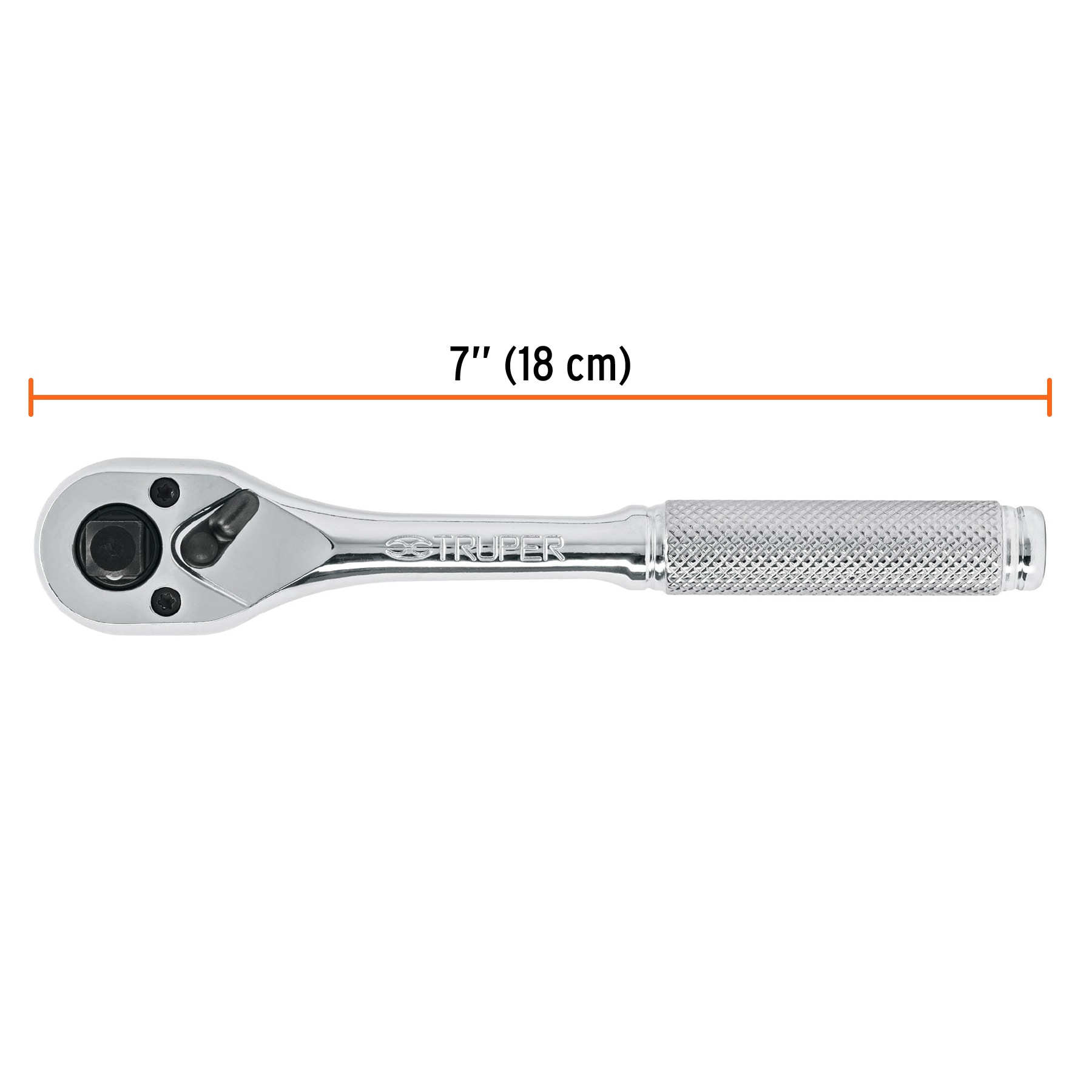 Ratch triple cuadros 1/4" 3/8" y 1/2" Truper - Imagen 4