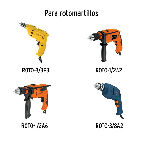 Bolsa con 2 carbones p/rotomartillos y taladro Grupo3 TRUPER - Imagen 2