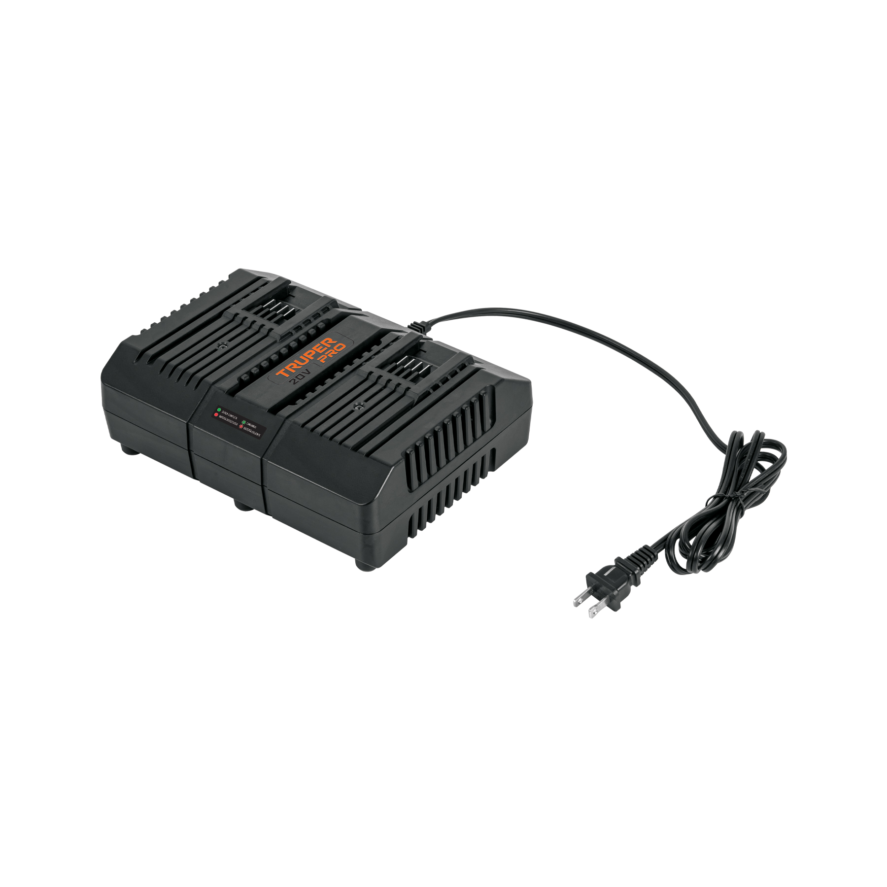 CARGADOR DUAL DE BATERÍAS ION LITIO