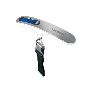 Báscula electrónica para equipaje de pilas 50 kg Truper