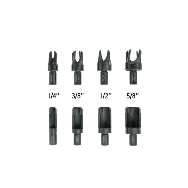 Juego de 8 brocas clavacote para madera TRUPER - Imagen 2