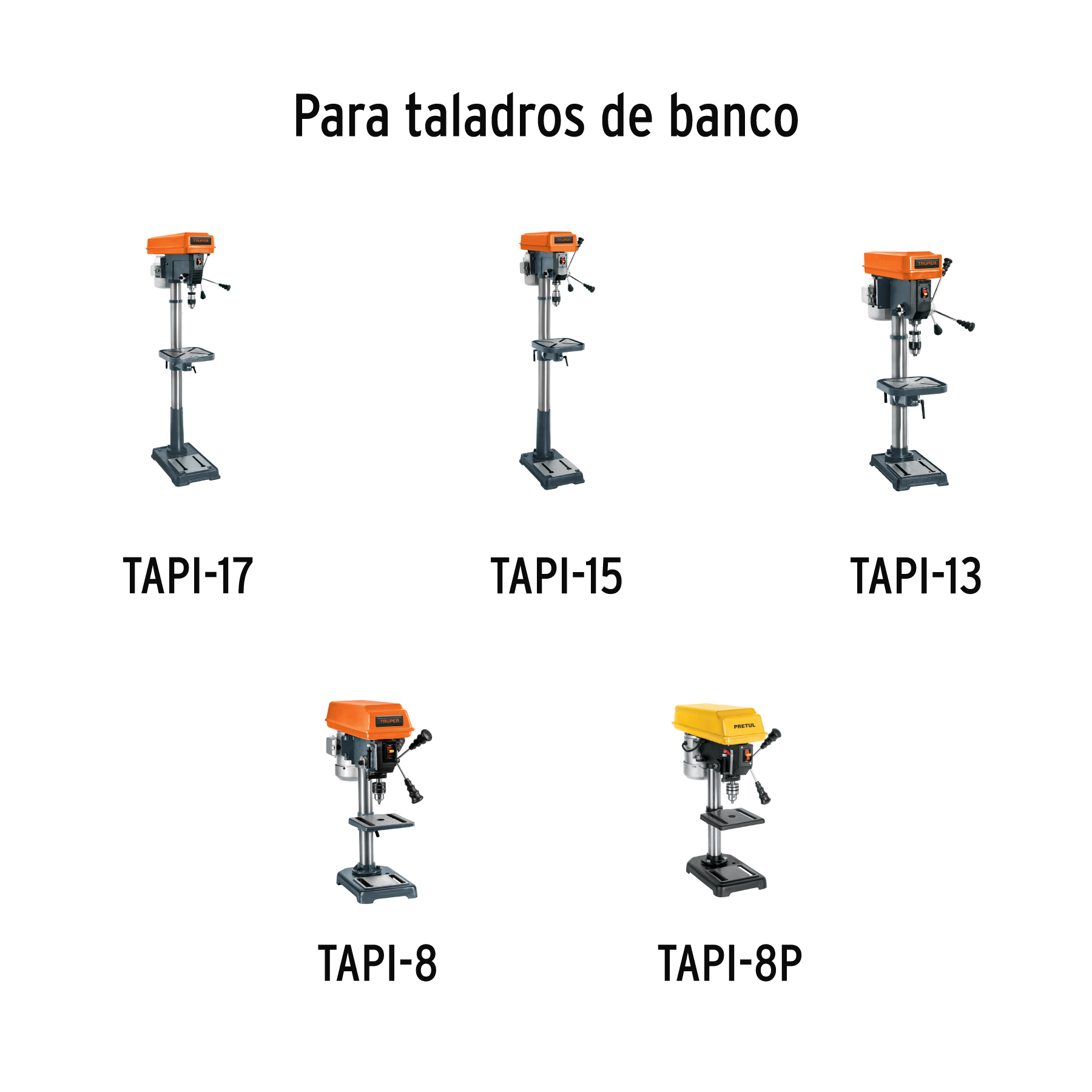 Juego de 8 brocas clavacote para madera TRUPER - Imagen 3
