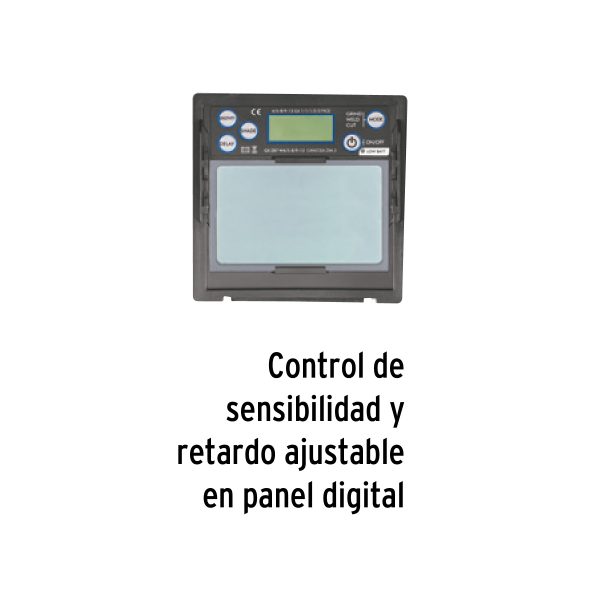 Careta electrónica p/soldar panel digital 9 a 13 EXPERT - Imagen 6